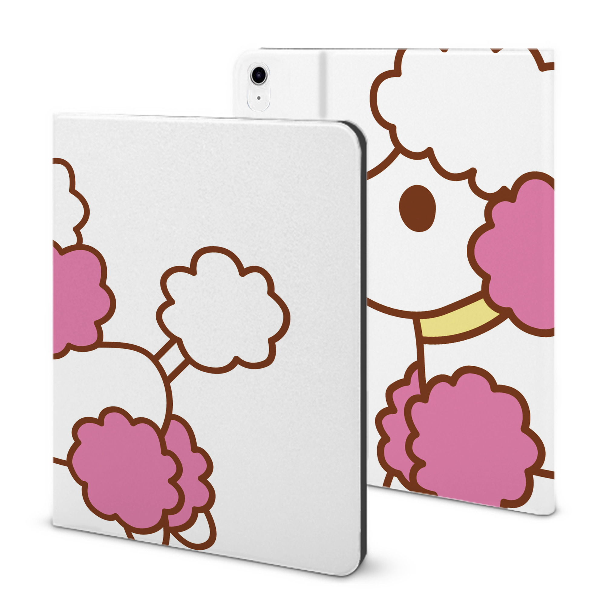 （画像用） Hello Kitty ハローキティ IPad ケース ブック型 PUレザー TPU 耐衝撃 軽量 薄型 ペン収納なし 全面保護 IPad 各モデル対応